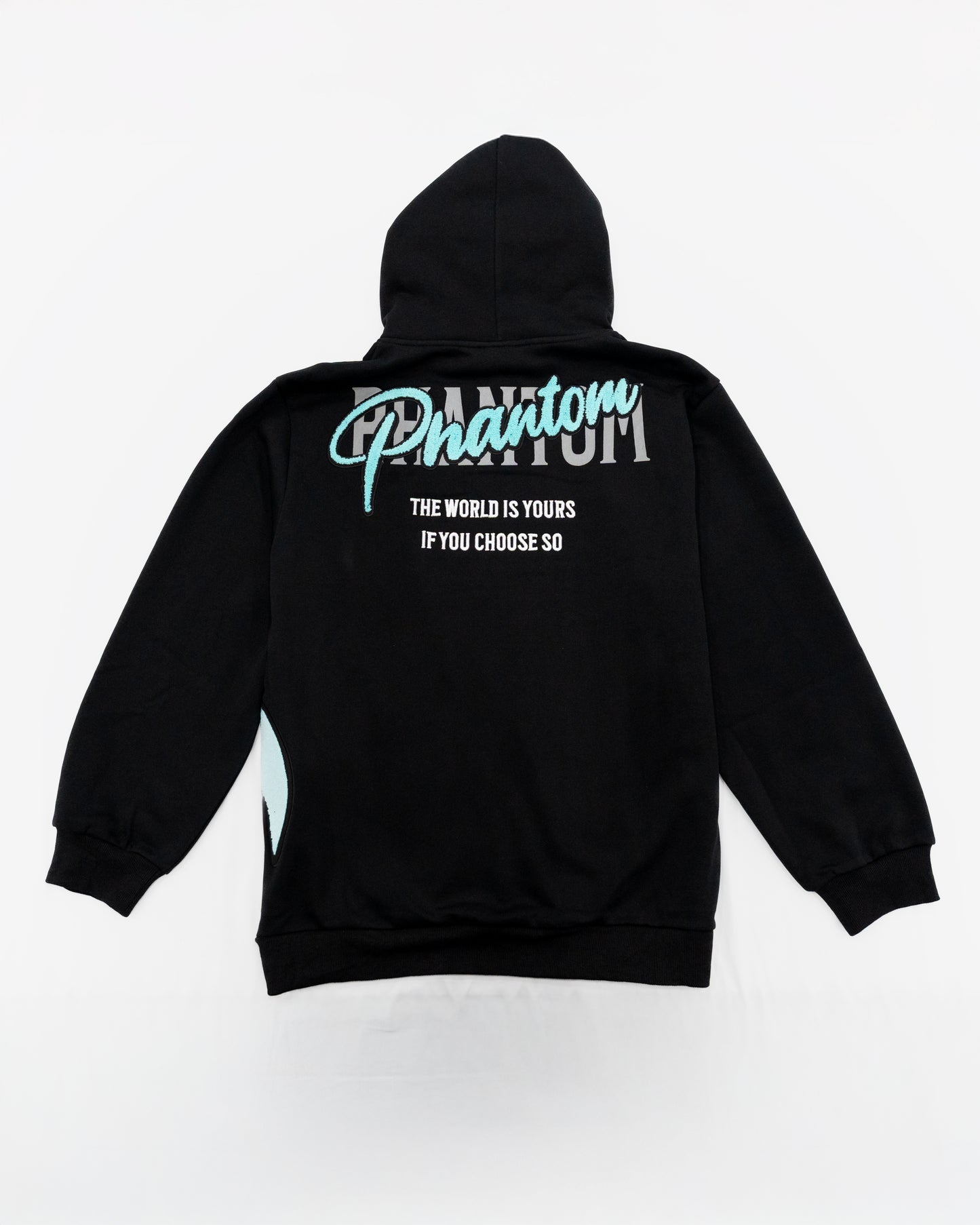 Black X Cyan Hoodie