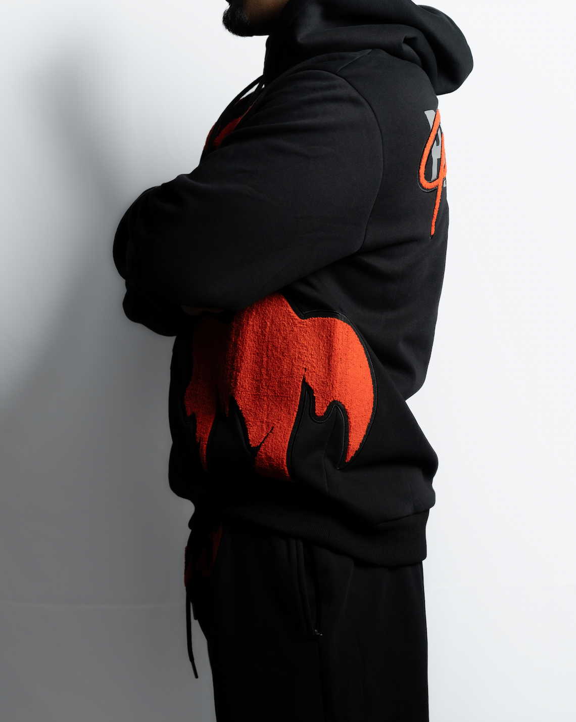 Black X Red Hoodie