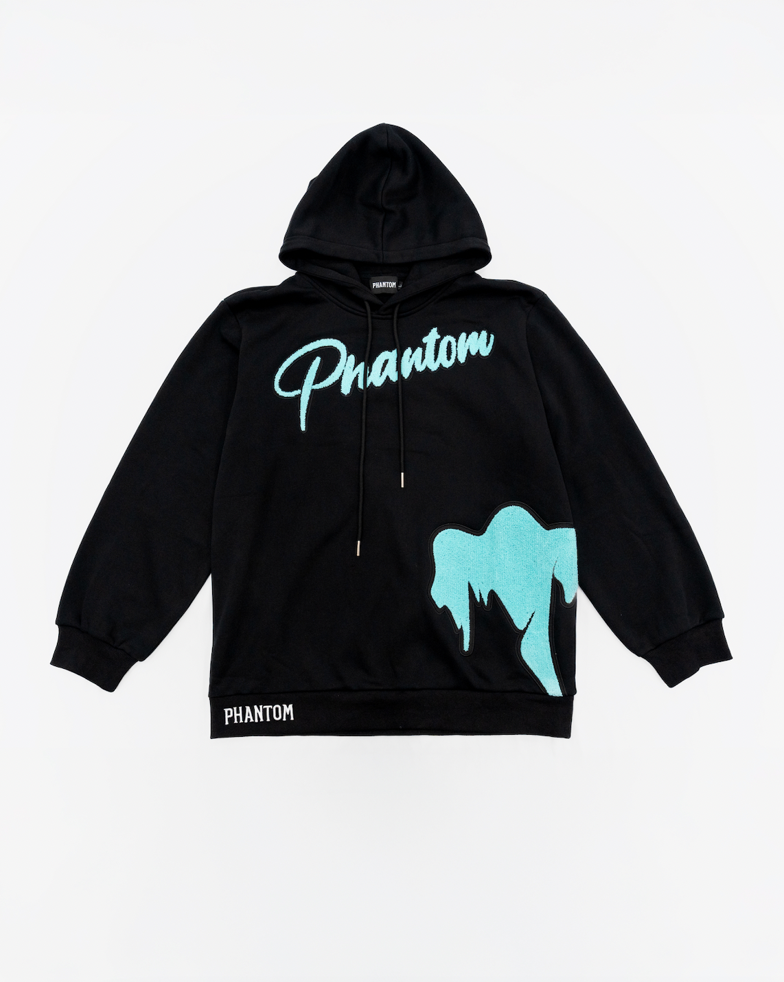 Black X Cyan Hoodie