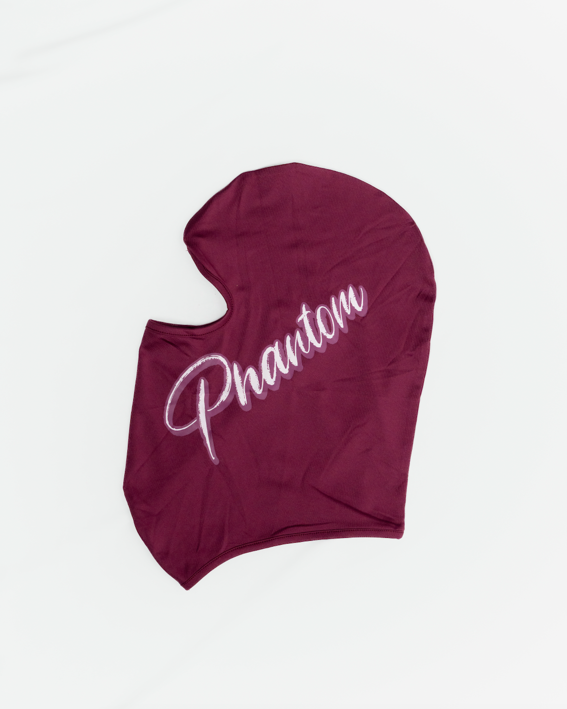 Burgundy X White Balaclava *4-8 WEEKS SHIPPING*