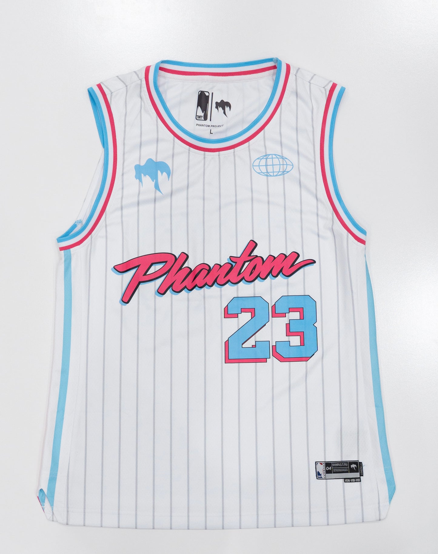 White Basketball Jersey