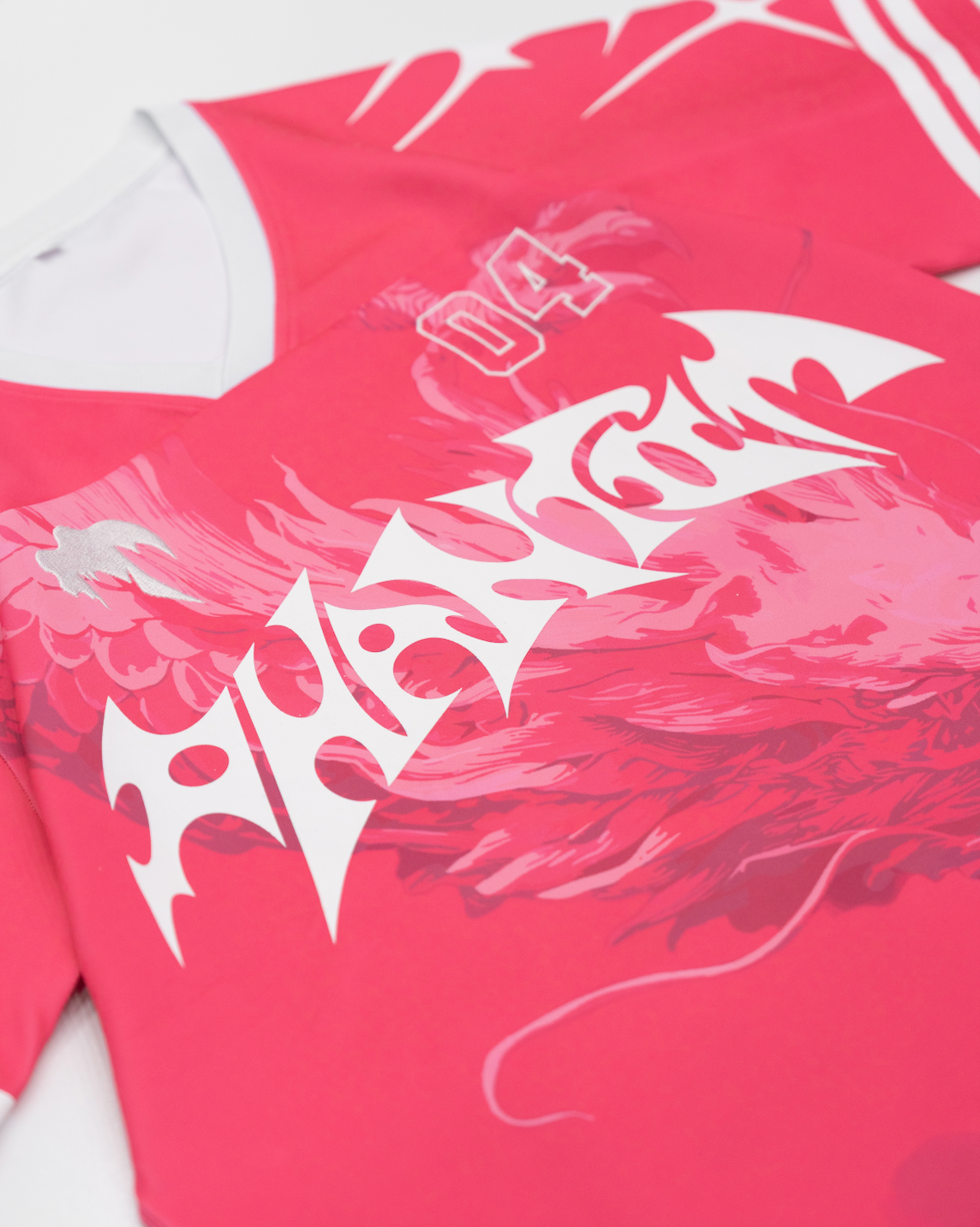 Pink Football Jersey