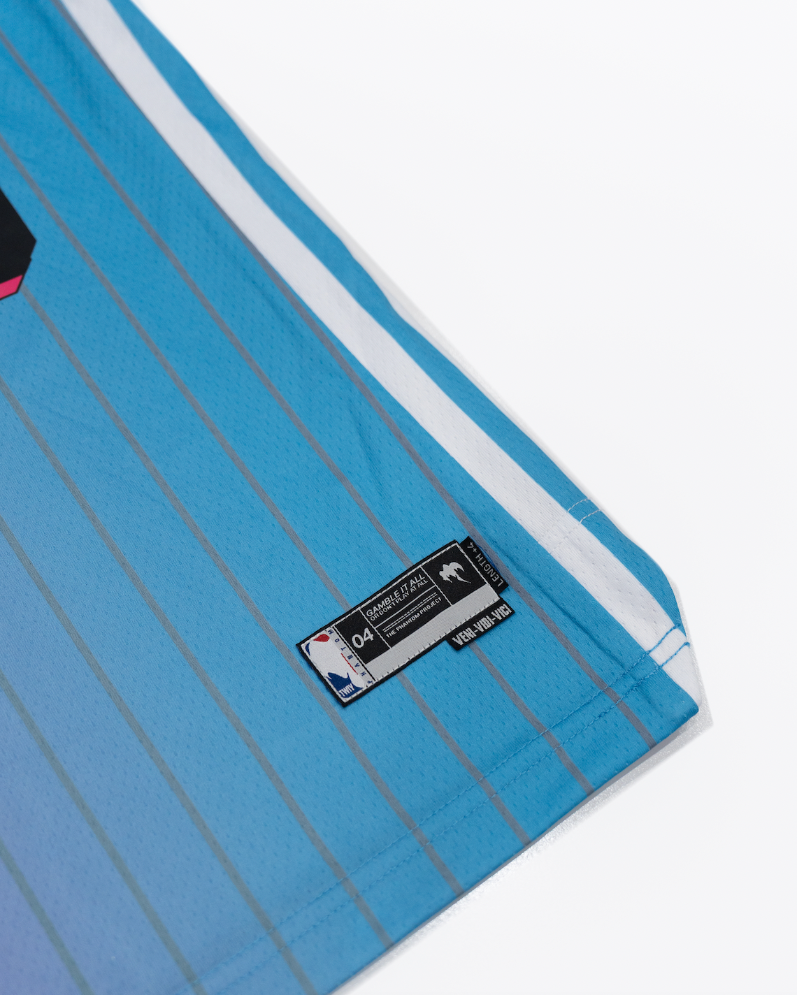 Blue/Pink Basketball Jersey