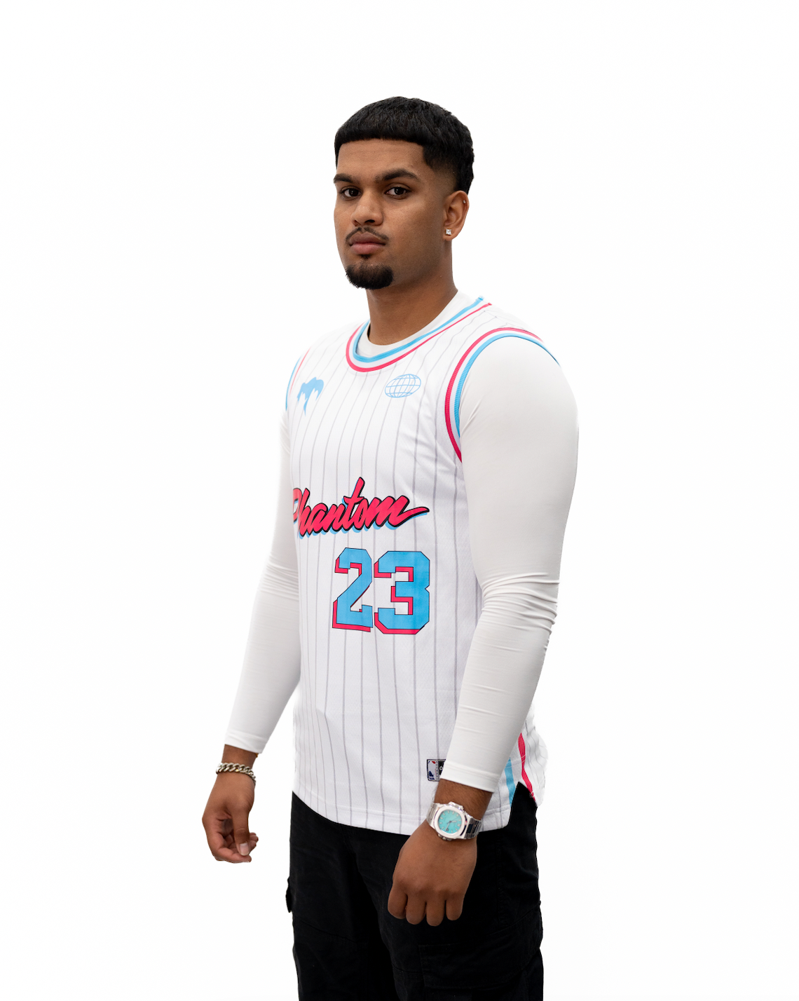 White Basketball Jersey