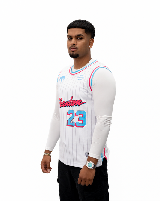 White Basketball Jersey